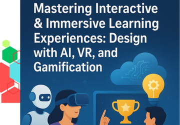"Mastering Interactive & Immersive Learning Experiences: Design with AI, VR, and Gamification"